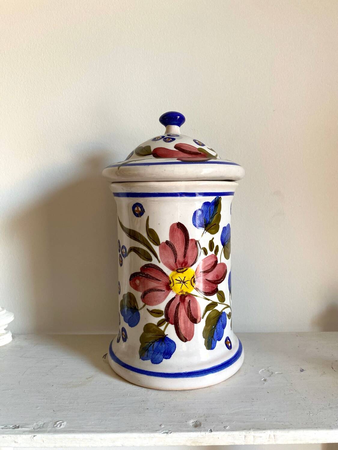 Antique ceramic sugar bowl