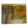 Vintage oil painting on canvas signed Cannaut Utz – autumn landscape