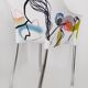 Armchair Dr.NO by Philippe Starck for Kartell painted by WHA. Pantki