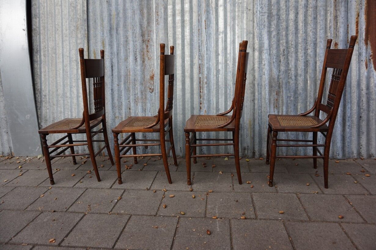 Antique Dining Chairs from Heywood Brothers & Wakefield Company Chicago