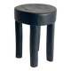 Lobi Wooden Stool L 3 - "Black Edition"