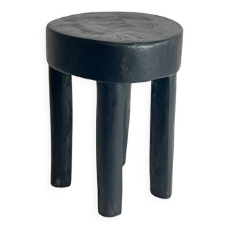 Lobi Wooden Stool L 3 - "Black Edition"