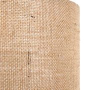 Søholm "1040" table lamp with jute lampshade / ceramic / mid-century / Danish modern design / 1960s / 1970s / Cloos & Co.