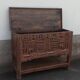 Old wooden high chest