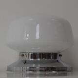 Art Deco Chrome Ceiling Light,1930's.
