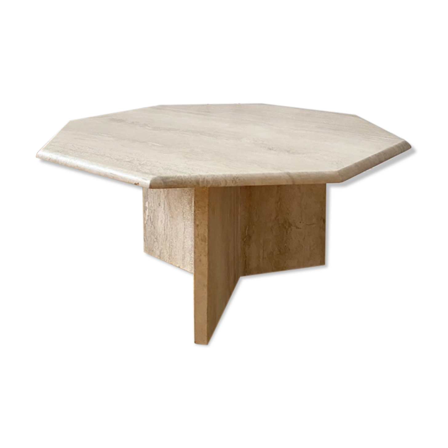 Table basse en travertin