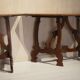 Pair of Italian consoles from the 18th century.