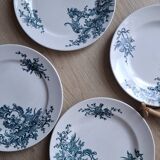 Set of 4 Regent BFK 1920 dinner plates