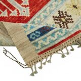 Hand-Knotted Turkish Contemporary 205 cm x 292 cm Multicolor Wool Carpet