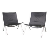 Pair of Scandinavian armchairs model PK22