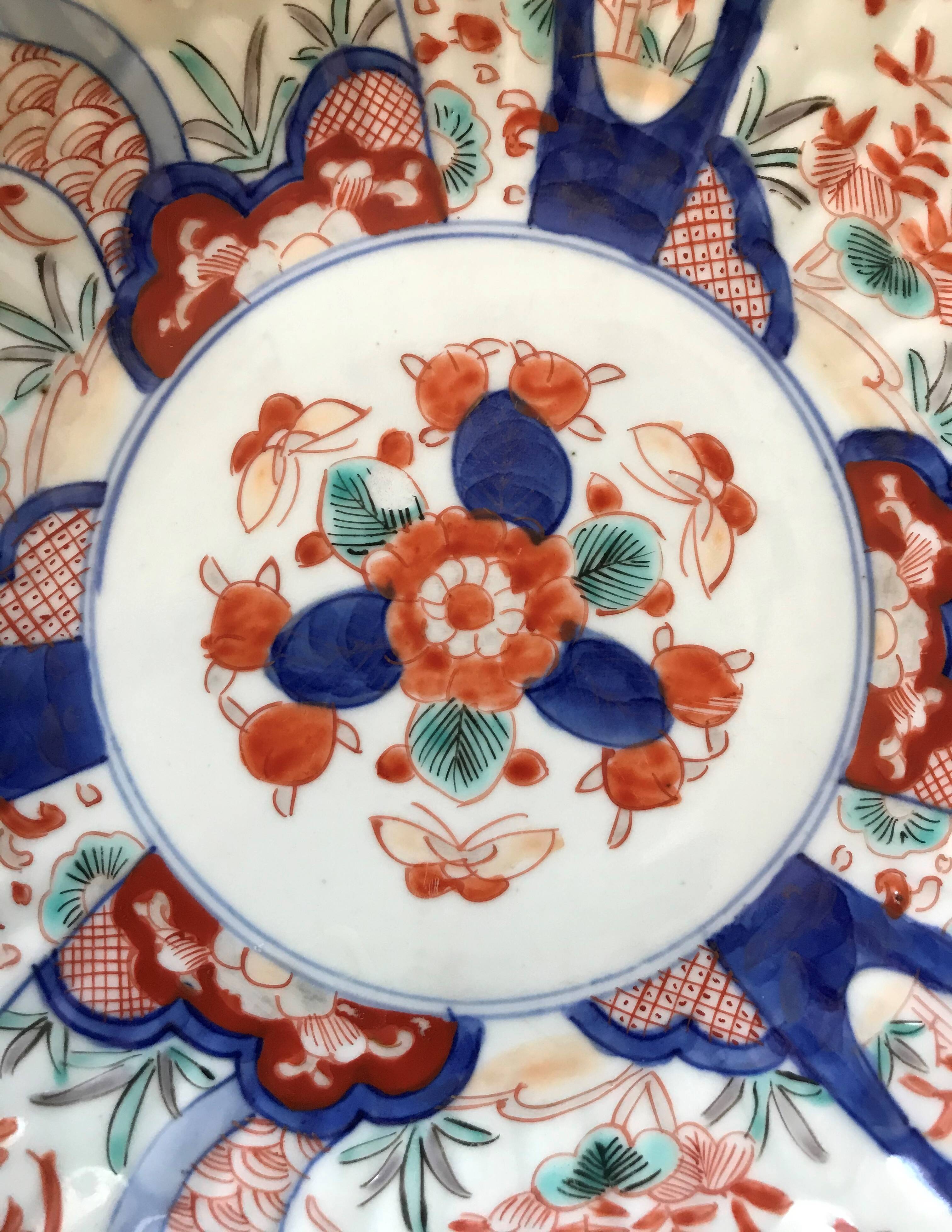 Japanese porcelain dish, Imari