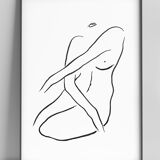 Morning woman - 30x42cm