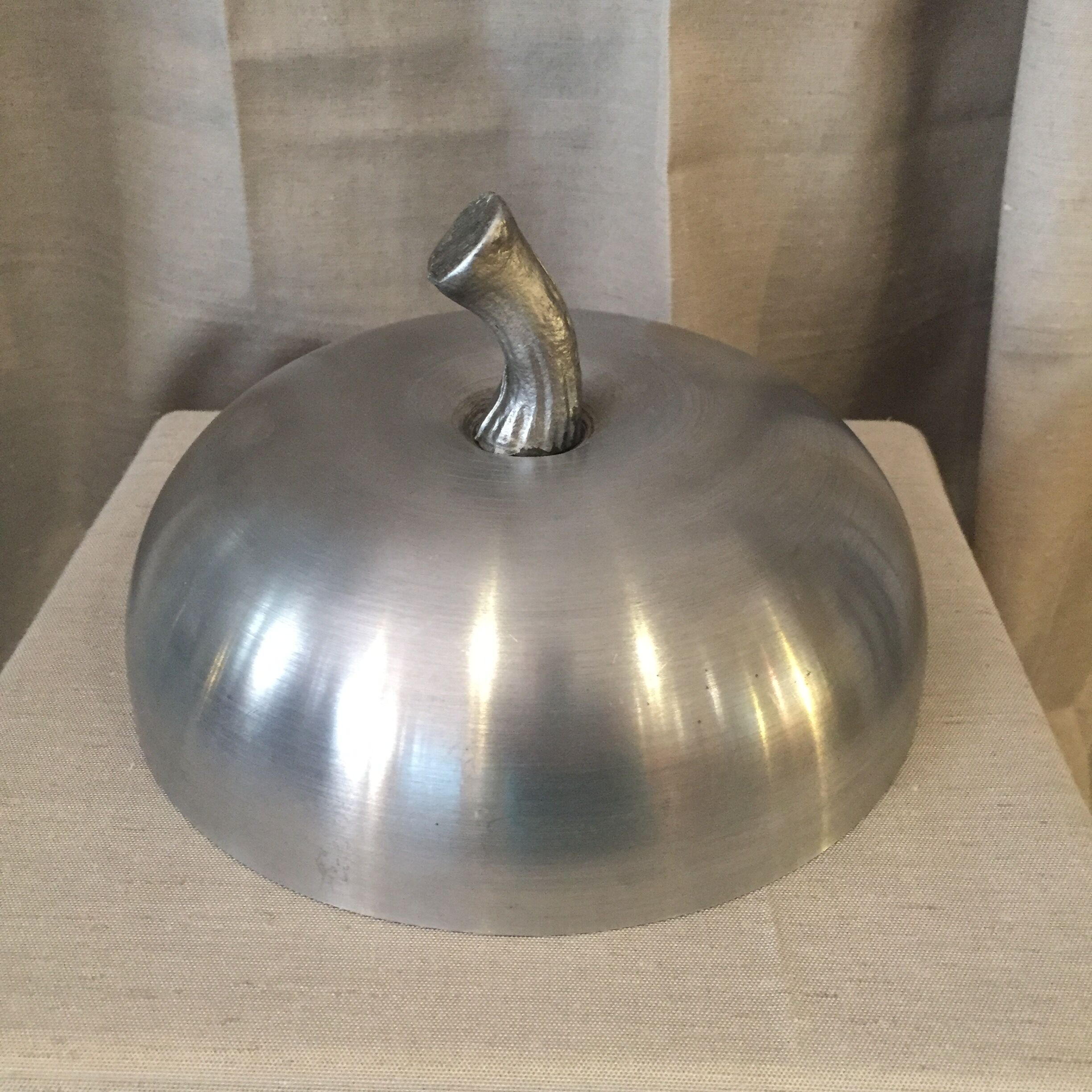 Seau à glacons en alu design italien vintage