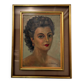 Portrait de femme, S. Mériano 1952