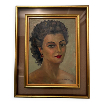 Portrait of a Woman, S. Meriano 1952