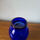 Small cobalt blue glass vase