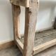 Old wooden workbench