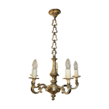 Bronze chandelier with 5 arms of light