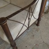 Wrought iron sofa