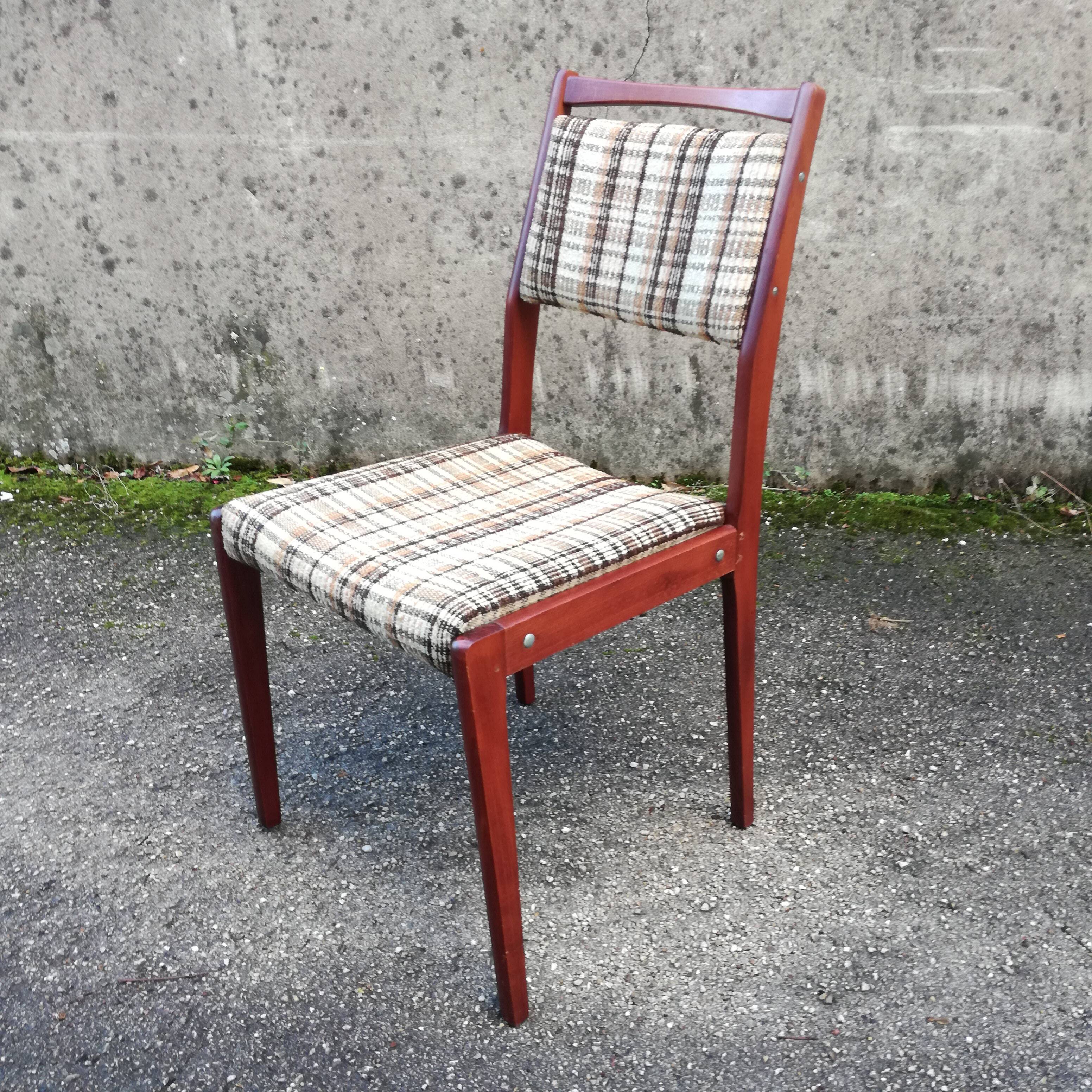 Mahogany chairs 1960