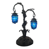 Large Murano table lamp, bunch of grapes