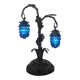 Large Murano table lamp, bunch of grapes