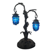 Large Murano table lamp, bunch of grapes