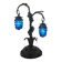 Large Murano table lamp, bunch of grapes