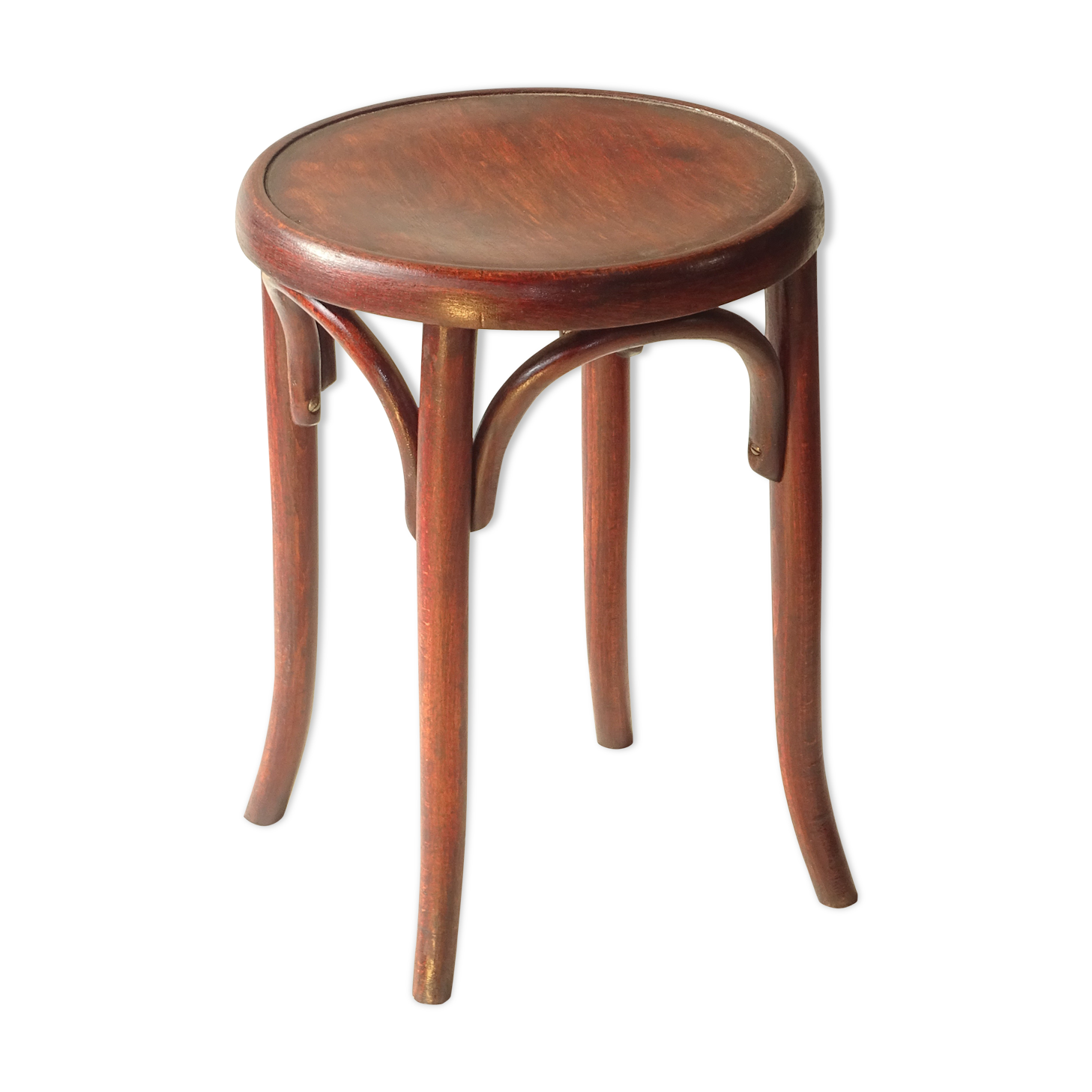 1925 mahogany bistro stool
