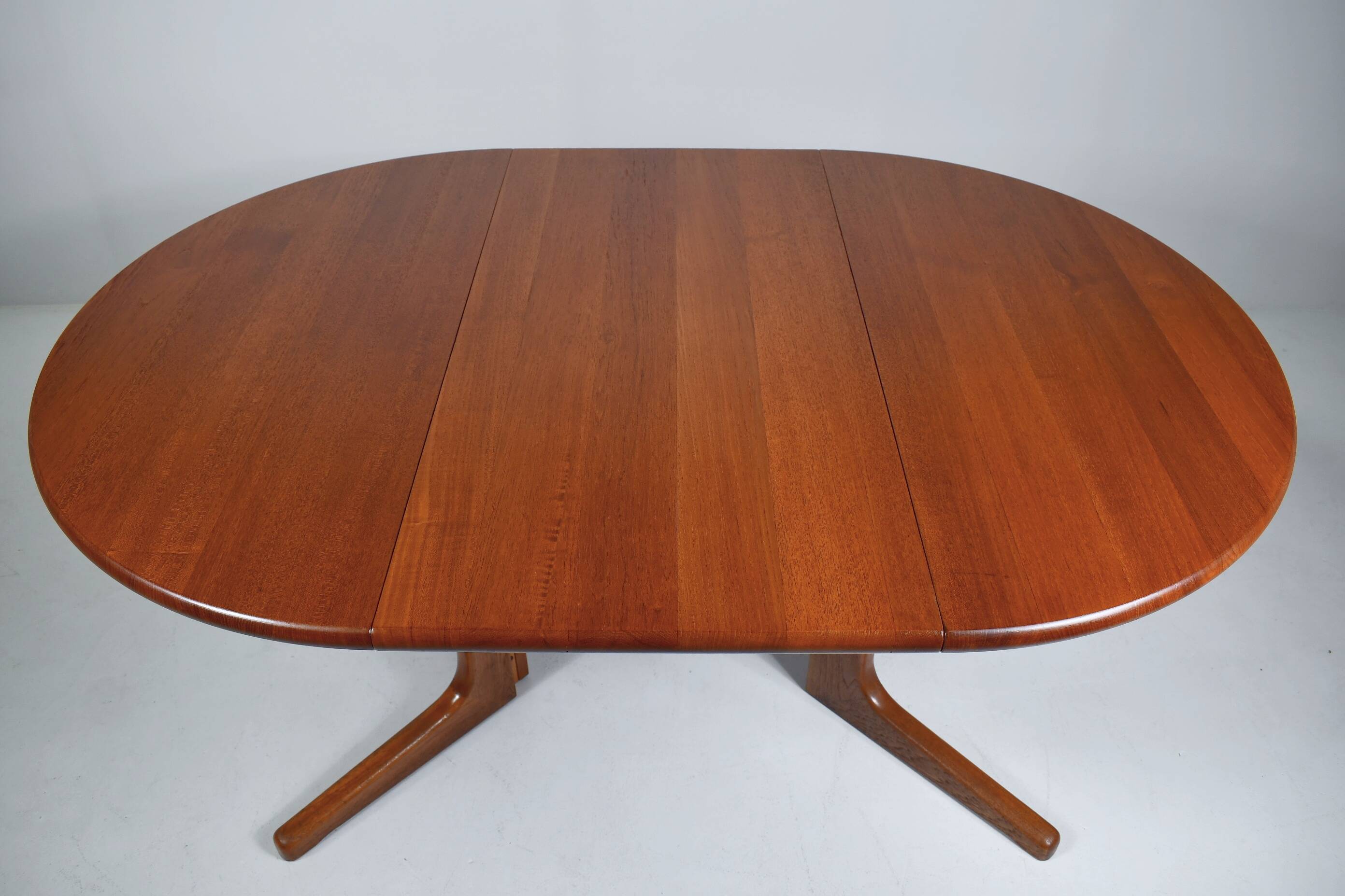 Dining table in solid teak by Glostrup, Denmark, 1970s.