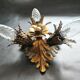 Gilded silver-plated Florentine ceiling lamps wall lamps Banci Florence