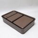 Brown plastic shelf Jan6Lin Viaud Prisunic