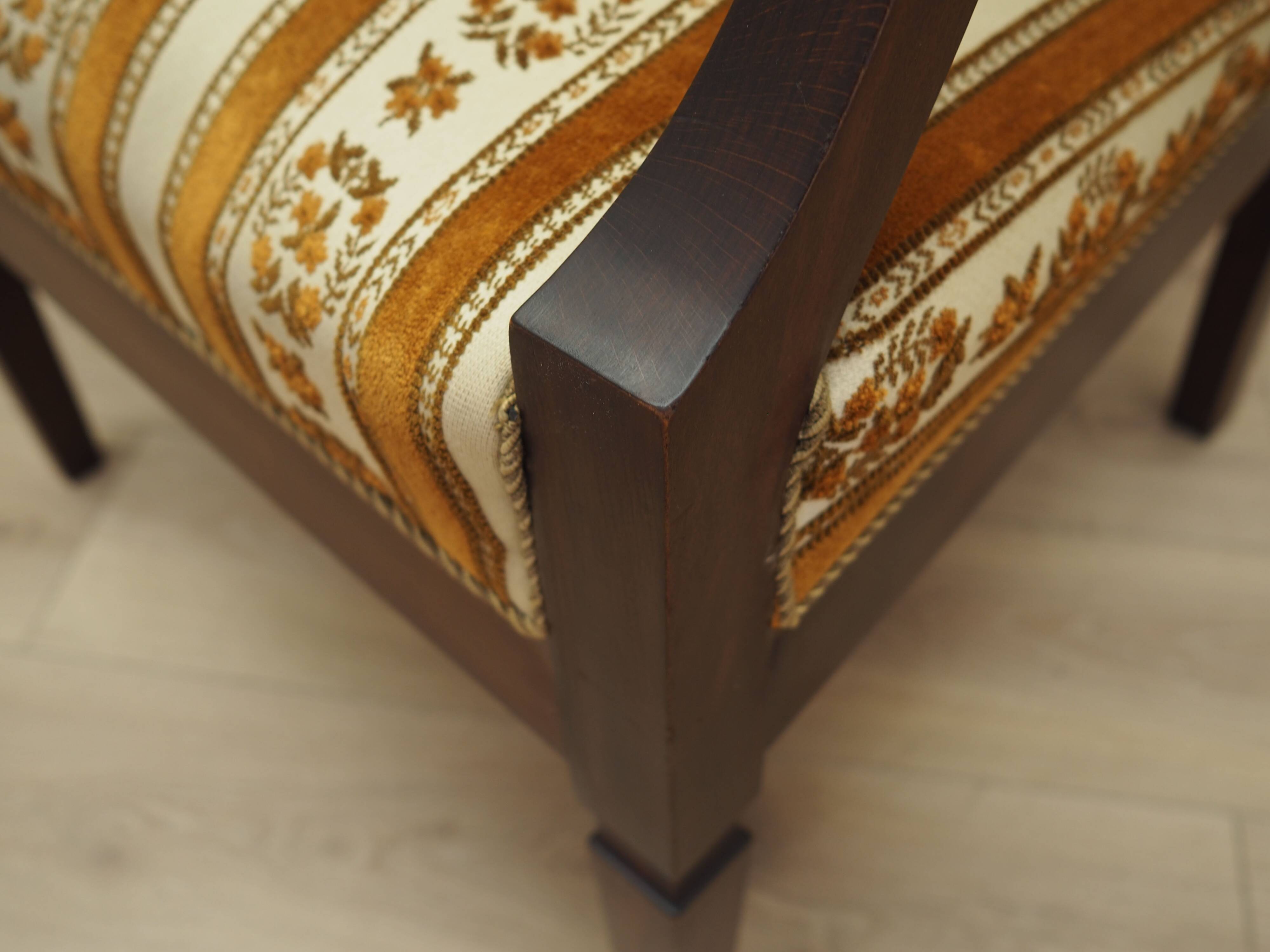 Mahogany armchair, Danish design, 1970s, production: Denmark