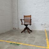 Antique English captain's chair