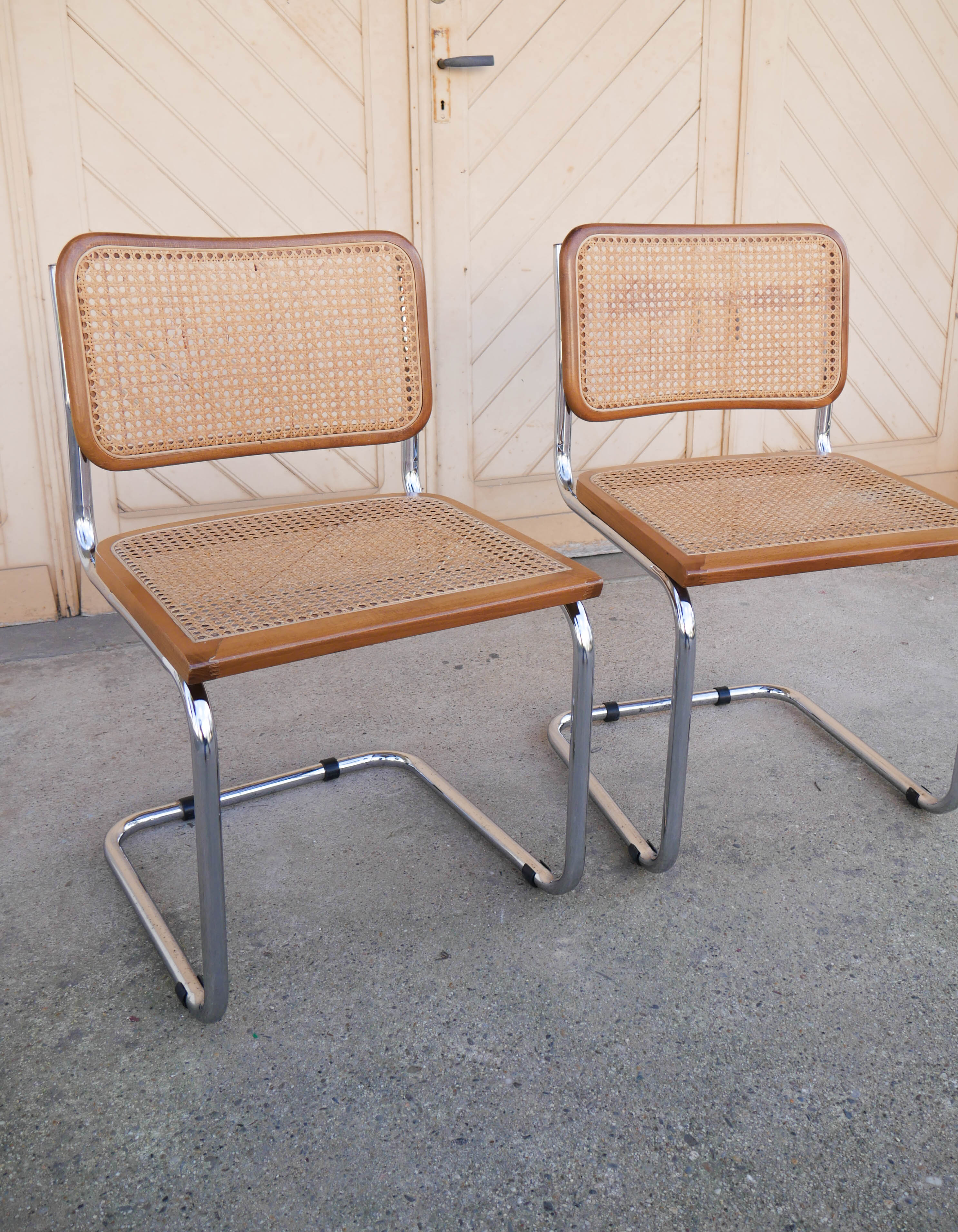 Marcel Breuer B32 chairs