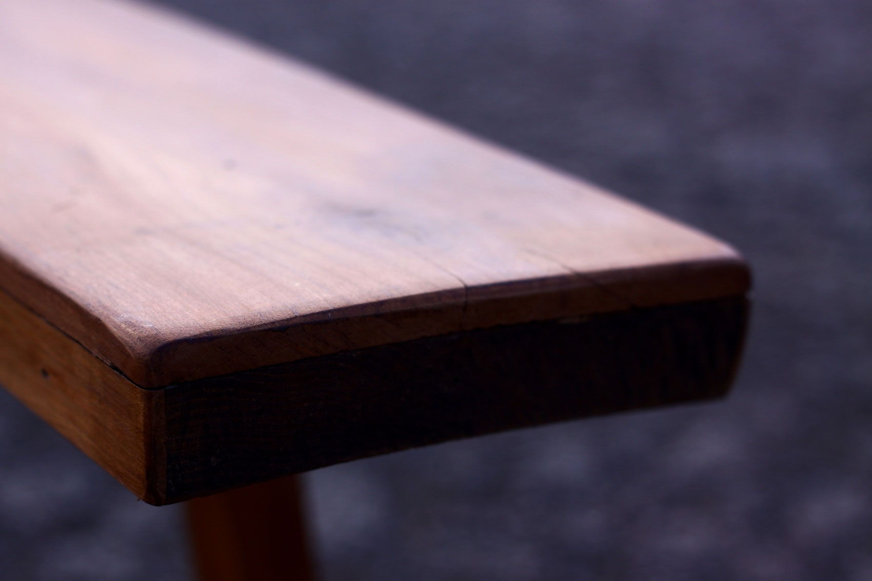 Pair of farm benches