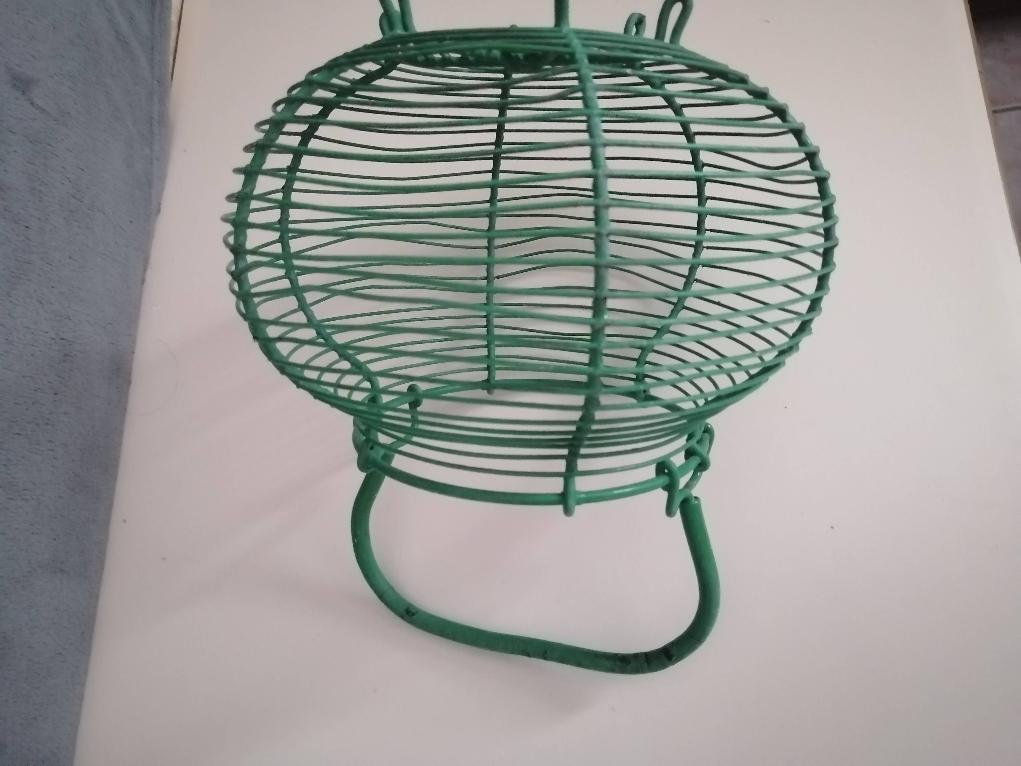 Panier a salade vintage en metal