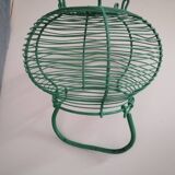 Vintage metal salad basket