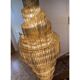 Oversized Contemporary Murano Glass Chandelier, “Quadriedro” Design in Fumé