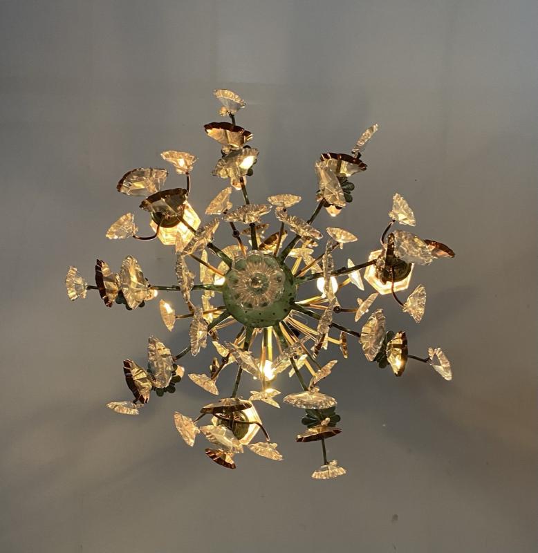Chandelier, 12 lights, 1900