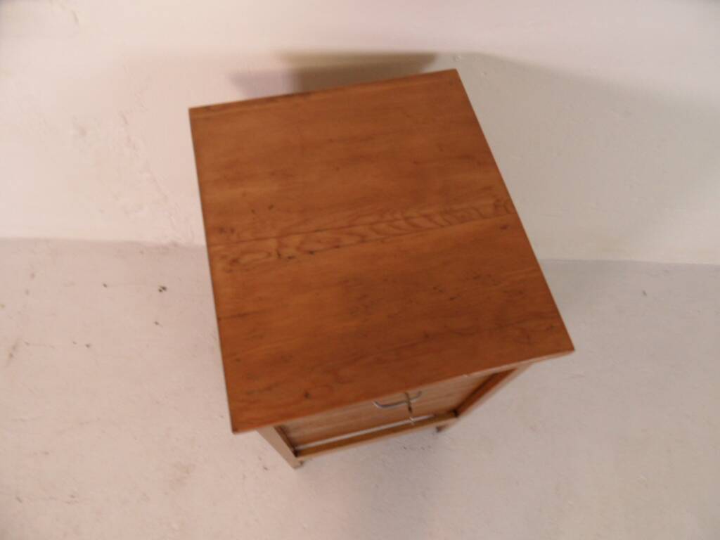 Vintage filing cabinet with roller shutter