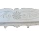 Antique Liberty painted, shaped and engraved wooden flowerpot holder