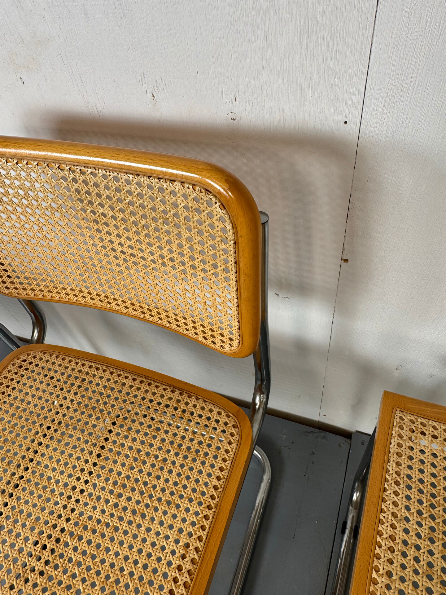 Set of 2 Vintage Cesca Marcel Breuer chairs