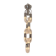 Chandelier Chain Murano Glass Metal by Aldo Nason for Mazzega