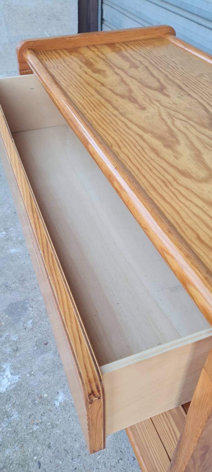 Pine chest of drawers 1970