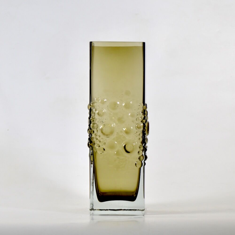 Modernist glass vase