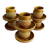 6 espresso cups Tognana Italy