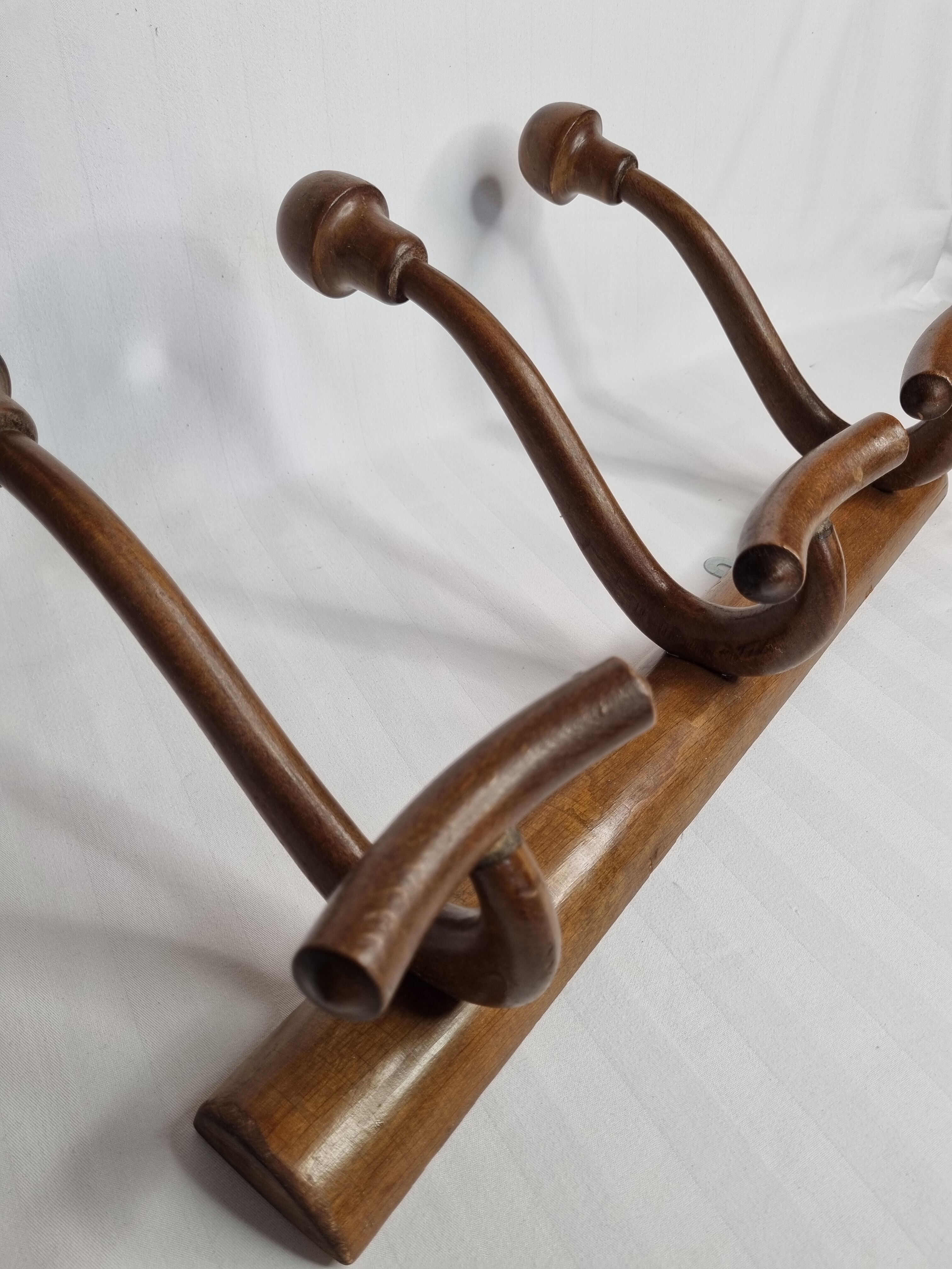 Wall rack "Art Deco", 3 hooks