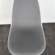 Vitra Eames DSR chair with grey upholstery