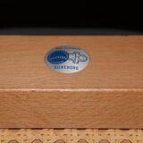 Pair of oak armchairs designed by  Illum Wikkelso and manufactured at Silkeborg Furniture Factory 1960